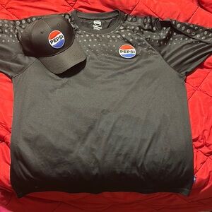 Pepsi Black Apparel Set with Logo